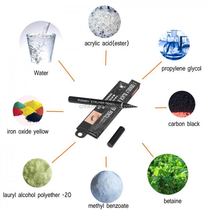Chemical Ingredient Prolash Halal Eyeliner Liquid Eye Liner for Long-Lasting Effect 1