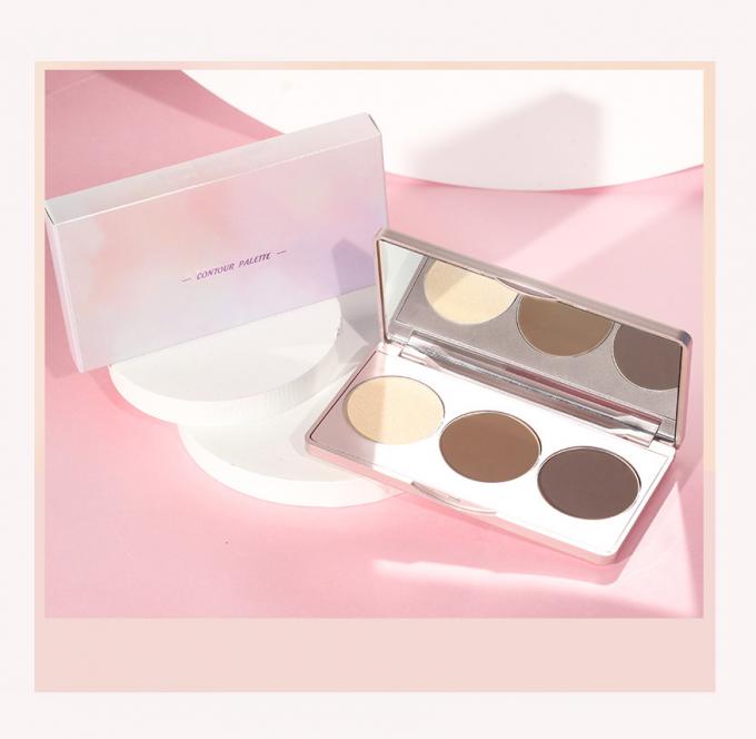 Glitter Metallic Mixed Color Eye Shadow Palette Elegant Satin Matte Mineral Ingredient 5