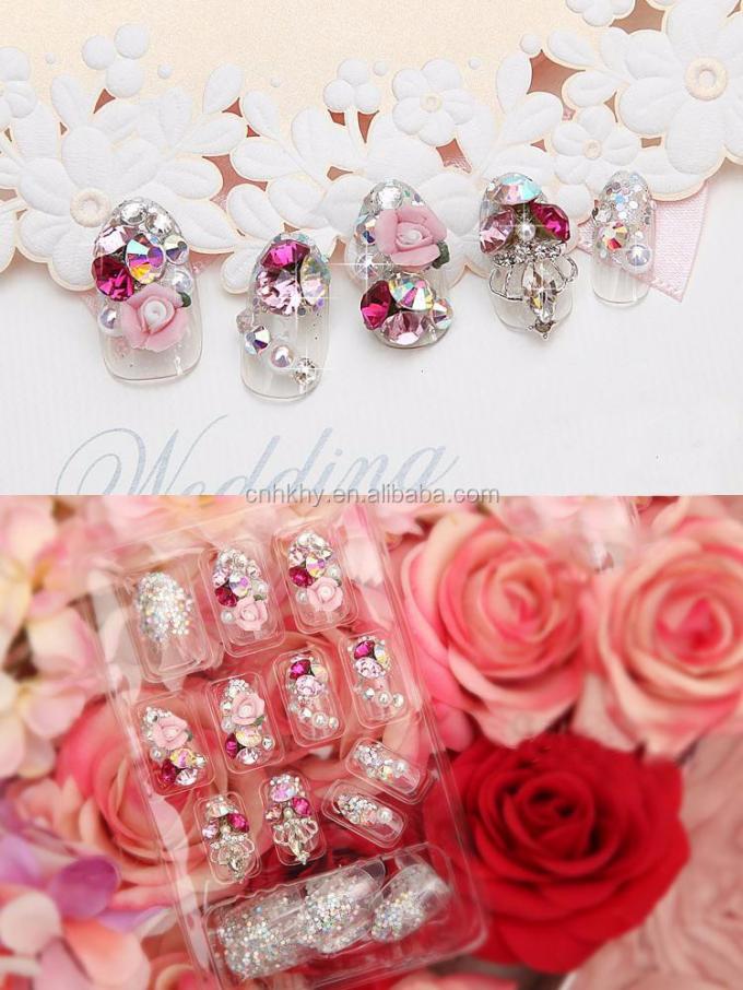 Nail Rhinestones L01 Flat Back Phone Decoration 3D Glitter Stones for Manicure Tool 45g 0