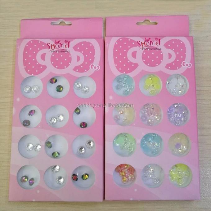 Nail Rhinestones L01 Flat Back Phone Decoration 3D Glitter Stones for Manicure Tool 45g 6