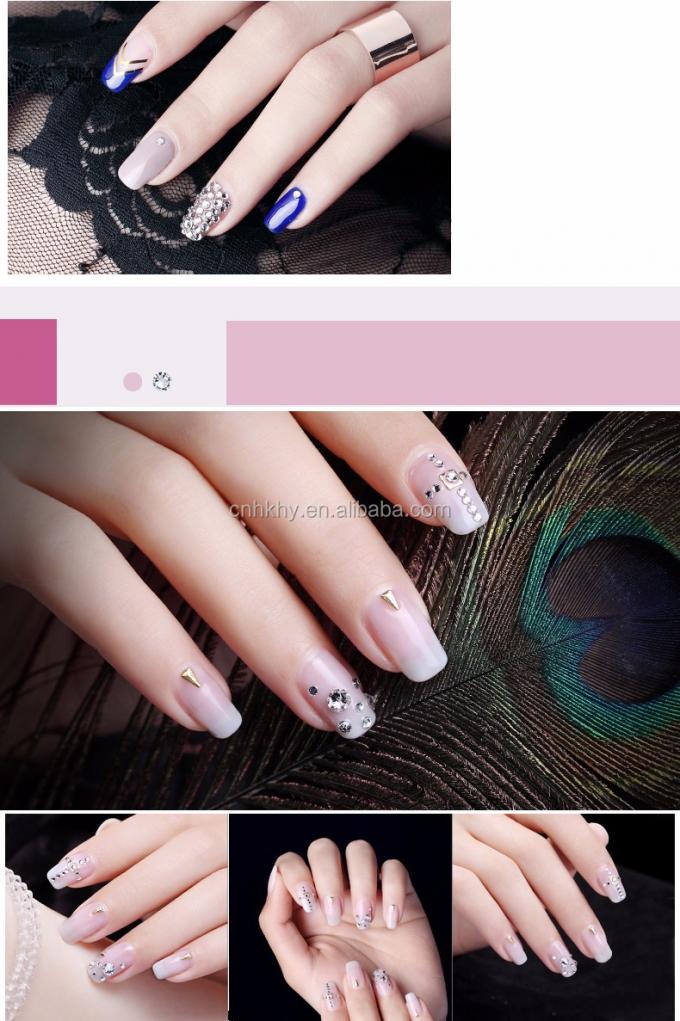 Nail Rhinestones L01 Flat Back Phone Decoration 3D Glitter Stones for Manicure Tool 45g 9