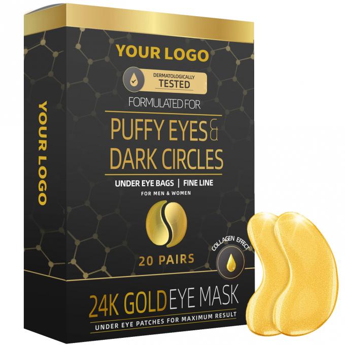 Hydrating Gold Eye Mask for Reducing Fine Lines and Wrinkles Professional QC Team 0
