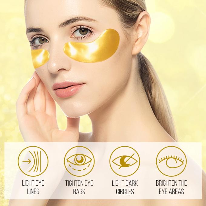 Hydrating Gold Eye Mask for Reducing Fine Lines and Wrinkles Professional QC Team 1