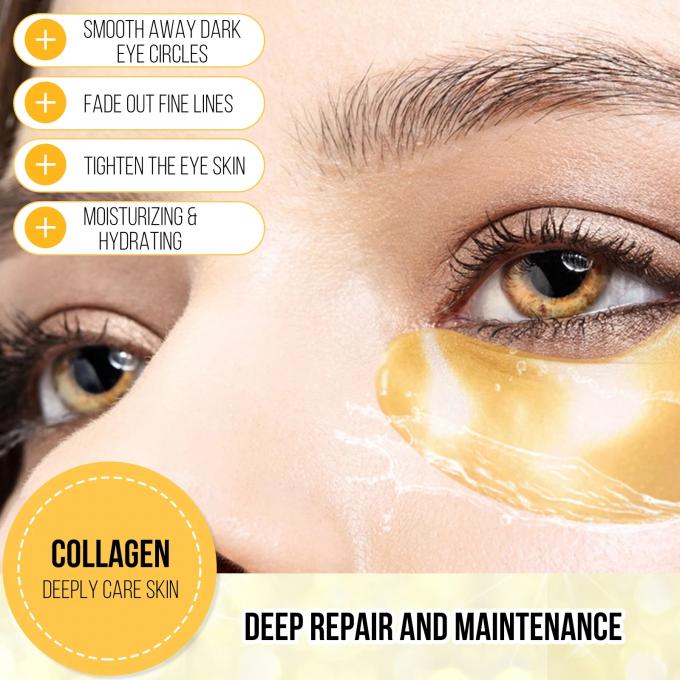 Hydrating Gold Eye Mask for Reducing Fine Lines and Wrinkles Professional QC Team 2
