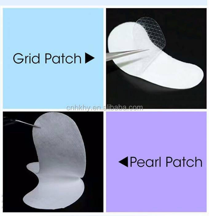 SH-1 Classic Style Pearl Single-sided Lint Lashes Extension Gel Patch Eye Pads 7*3.3cm 1