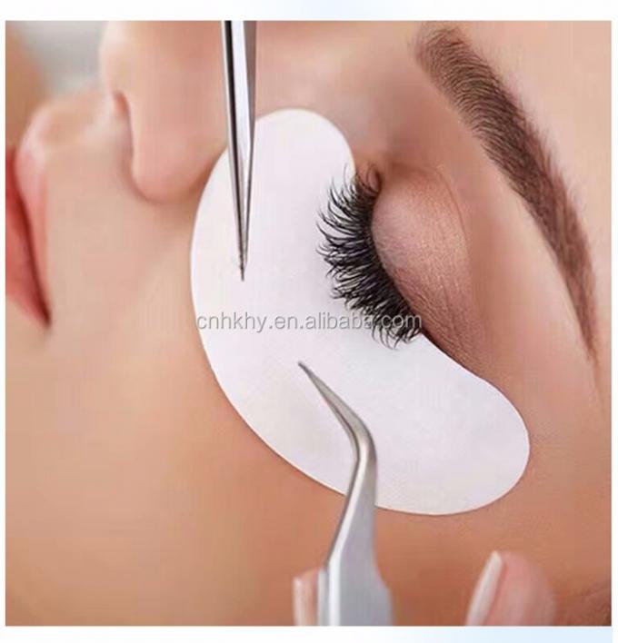 SH-1 Classic Style Pearl Single-sided Lint Lashes Extension Gel Patch Eye Pads 7*3.3cm 6