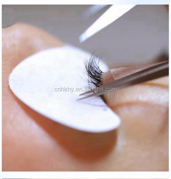 SH-1 Classic Style Pearl Single-sided Lint Lashes Extension Gel Patch Eye Pads 7*3.3cm 7