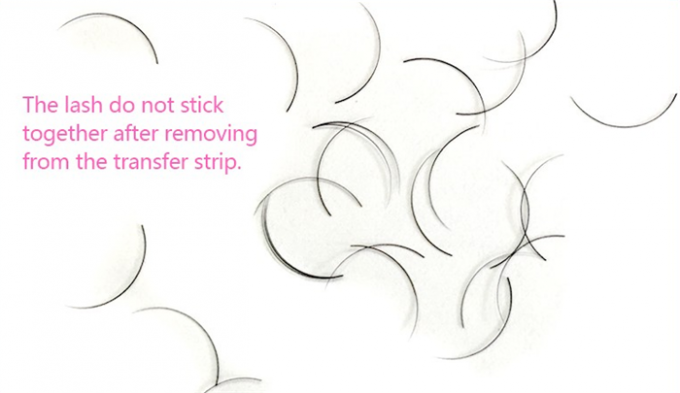 10mm-15mm Natural Long False Eyelashes 5 Pairs Synthetic Colored Hair Extensions 10