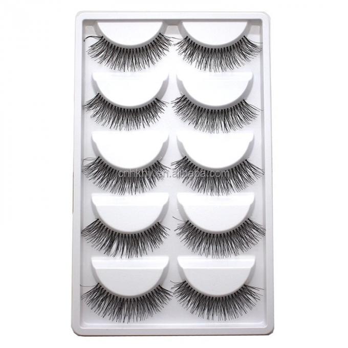 Upgrade Your Makeup Game with 5 Pairs False Eyelashes A21 and Natural Long Style 2